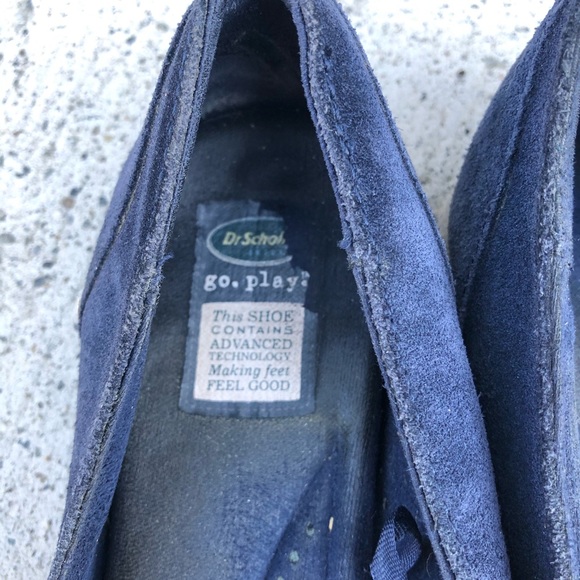 Dr. Scholl's navy moccasins - Picture 3 of 3